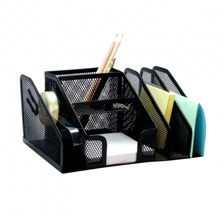 Suport birou - Suport birou metalic - 7 compartimente