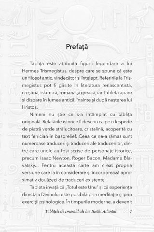 Tablitele de smarald ale lui Thoth, Atlantul [1]