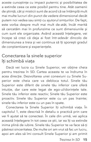 Trezirea in 5D. Ghid practic pentru transformarea multidimensionala de Maureen J. St. Germain [5]