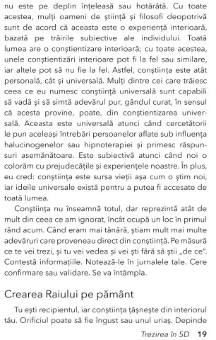 Trezirea in 5D. Ghid practic pentru transformarea multidimensionala de Maureen J. St. Germain [9]