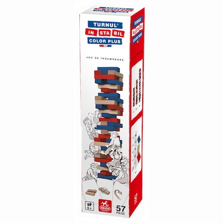 Lego si Seturi de Constructie - Turnul instabil. Color plus #75550