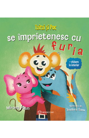 Carti educative - Tzitzi si Poc se imprietenesc cu furia