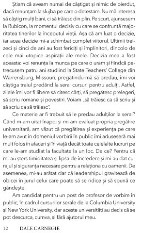 Uita grijile, incepe sa traiesti! de Dale Carnegie [8]