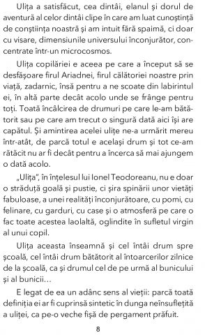 Ulita copilariei de Ionel Teodoreanu [3]