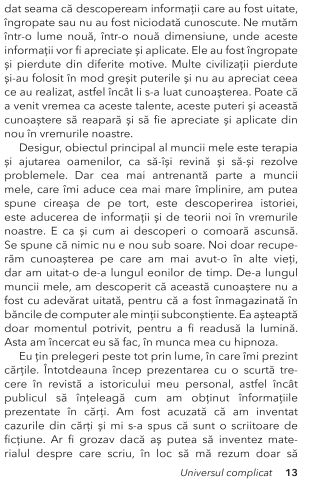 universul complicat - beneficiile terapiei vietilor trecute. volumul 2 de Dolores Cannon [6]