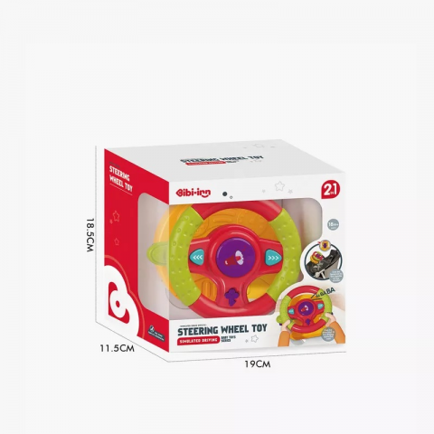 Volan de jucarie pentru bebelusi IBI INN Steering Wheel - Ileana  Prodexim [1]