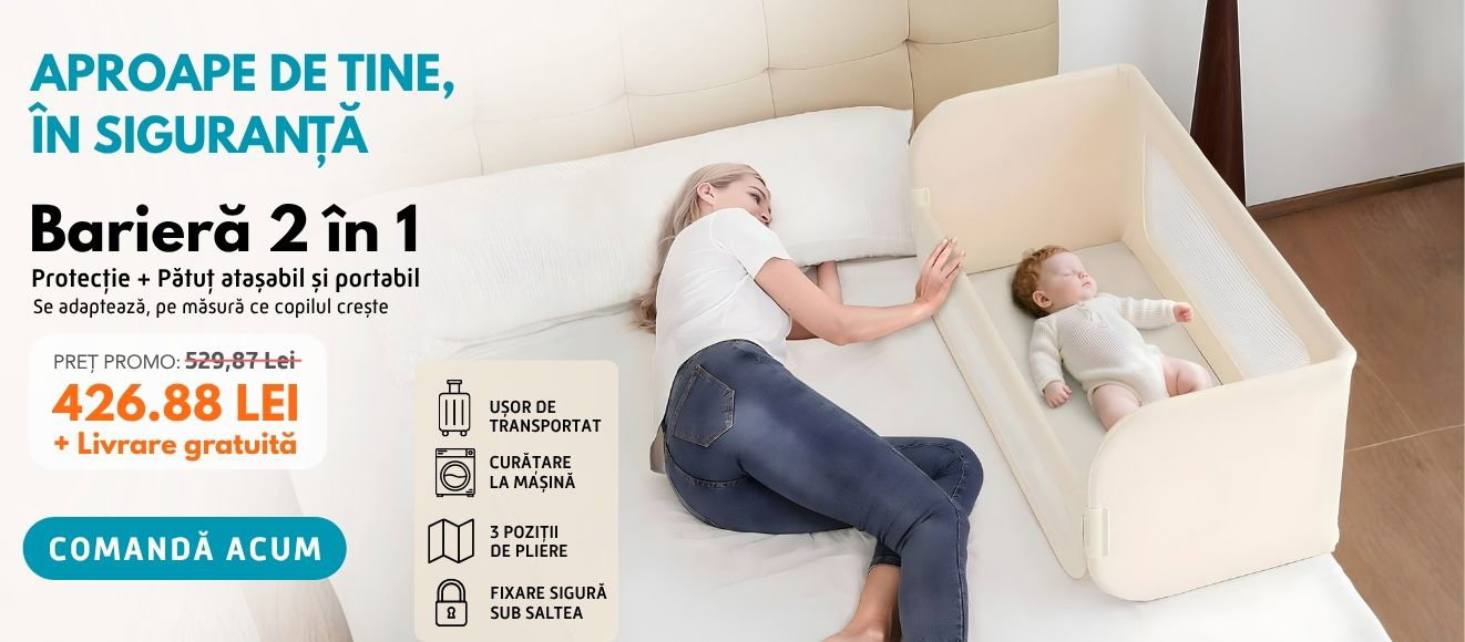 Bannere Bariere transformabile patut bebe