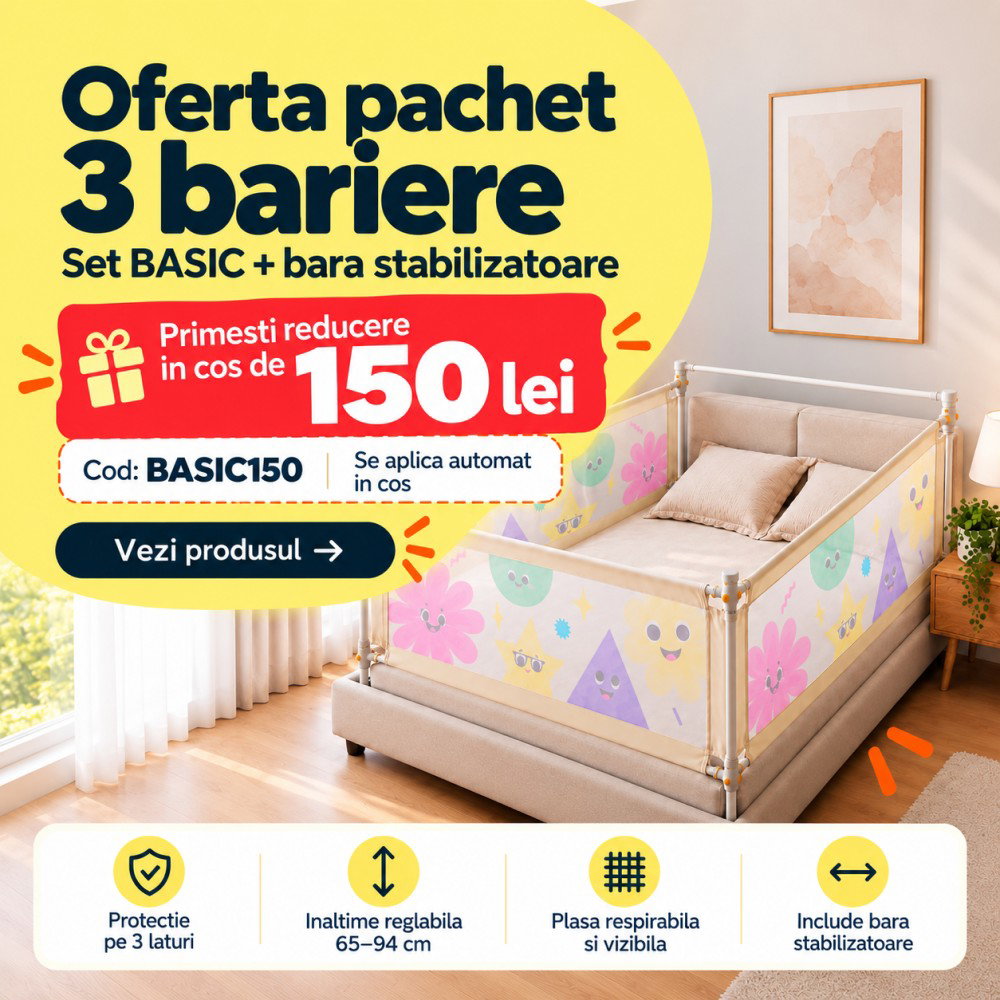 Bariere de pat reduceri cupon 150 lei M