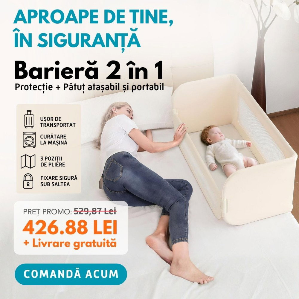 Bannere Bariere transformabile patut bebe M
