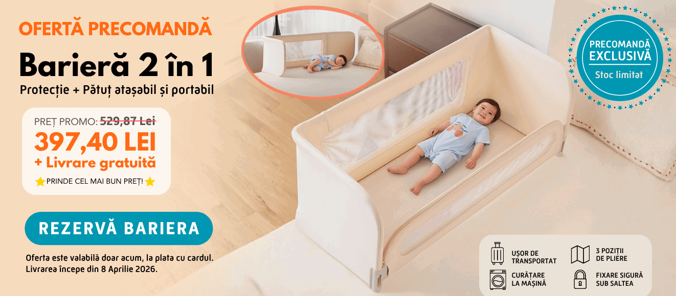 Promotie precomanda bariera-patut bebe