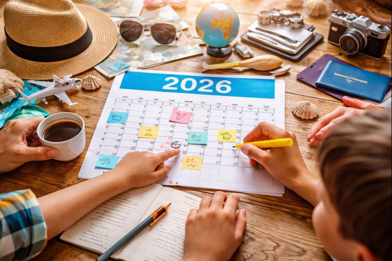 Zilele libere 2026 și vacanțele școlare: cum îți planifici concediile în familie
