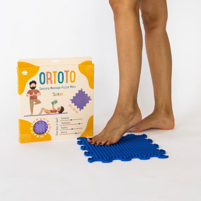 Covoras ortopedic cu textura rigida