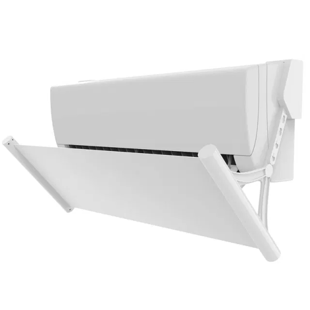 Deflector aer condiționat alb Empria extensibil până la 125 cm