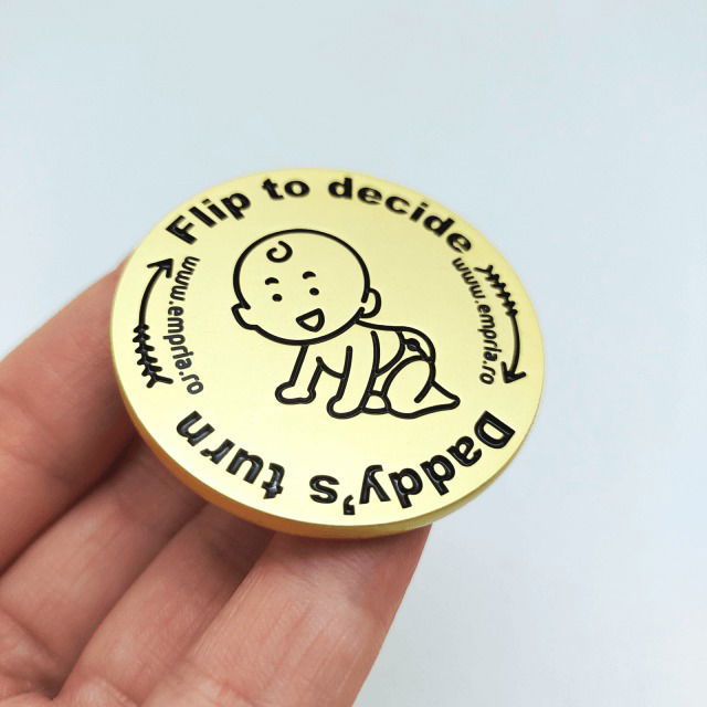 Moneda de dat cu banul de dimensiuni reduse