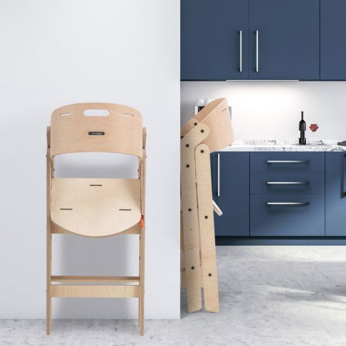 Sistemul de pliere super simplu permite plierea rapida a scaunului