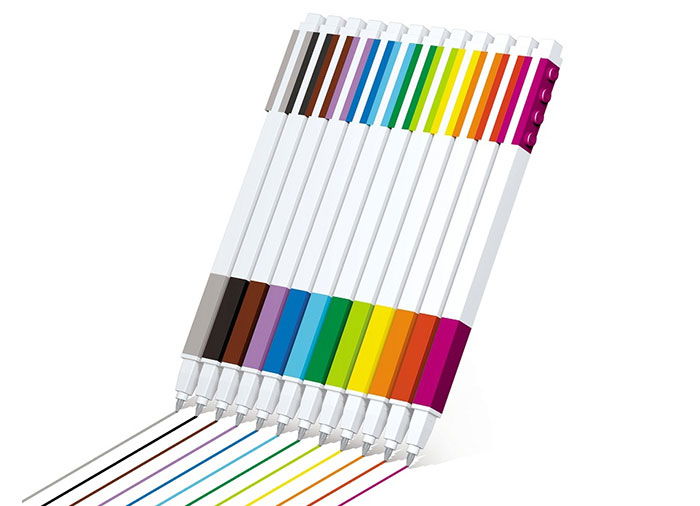 Rechizite scolare - Pix cu gel LEGO  - Rosu (52651)