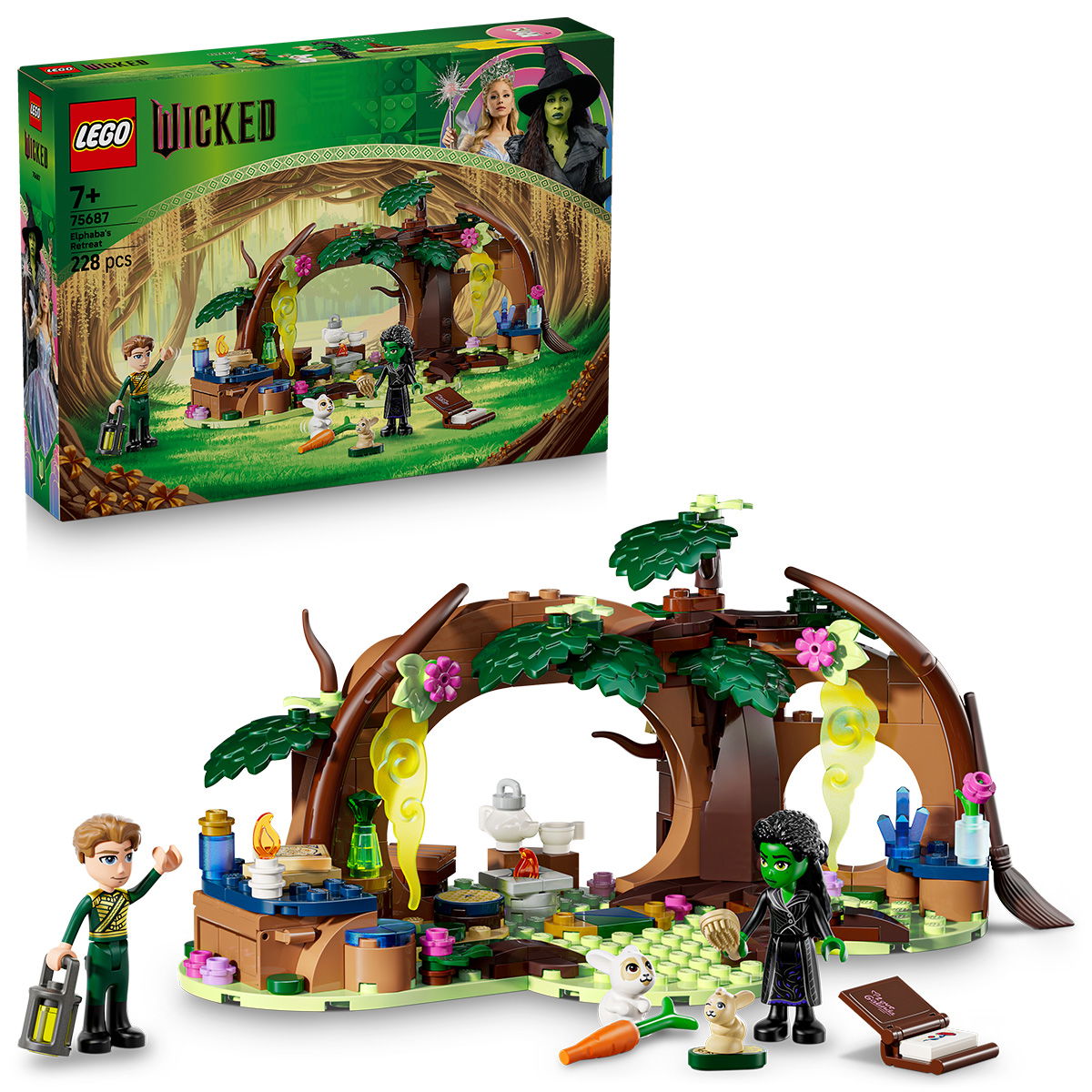LEGO - LEGO®  Wicked - Refugiul Elphabei (75687), 228 piese