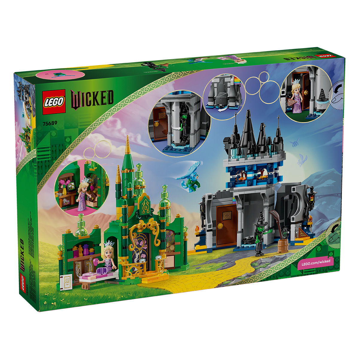 LEGO®  Wicked - Emerald City si Castelul Kiamo Ko (75689), 860 piese [3]