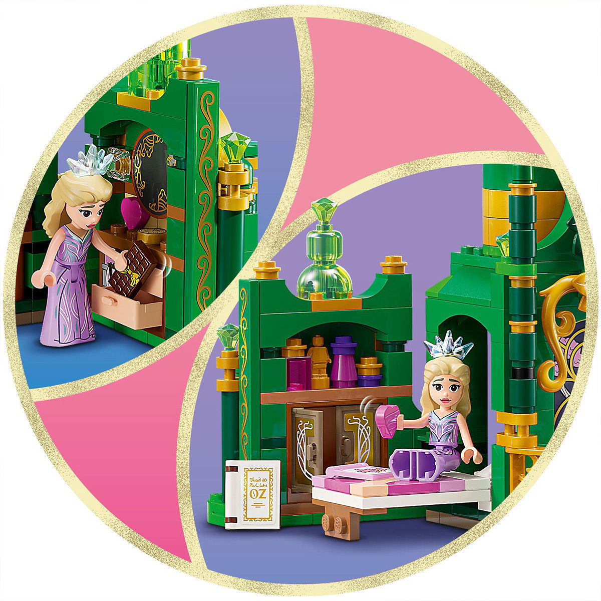 LEGO®  Wicked - Emerald City si Castelul Kiamo Ko (75689), 860 piese [6]