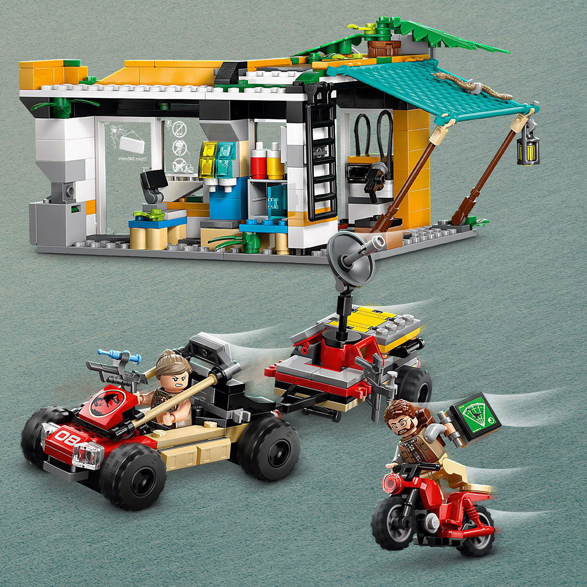 LEGO®  Jurassic World - Misiune de urmarire a unui Velociraptor si a unui Titanosaurus (76973), 582 piese [9]