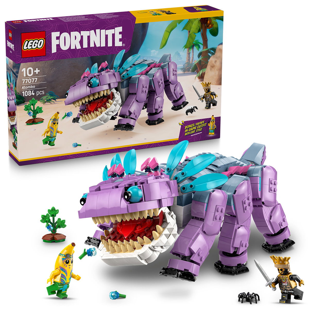 LEGO - LEGO®  FORTNITE - Klombo (77077), 1084 piese