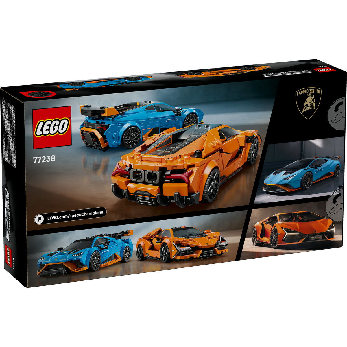 LEGO®  Speed Champions - Lamborghini Revuelto si Huracán STO (77238), 607 piese [3]