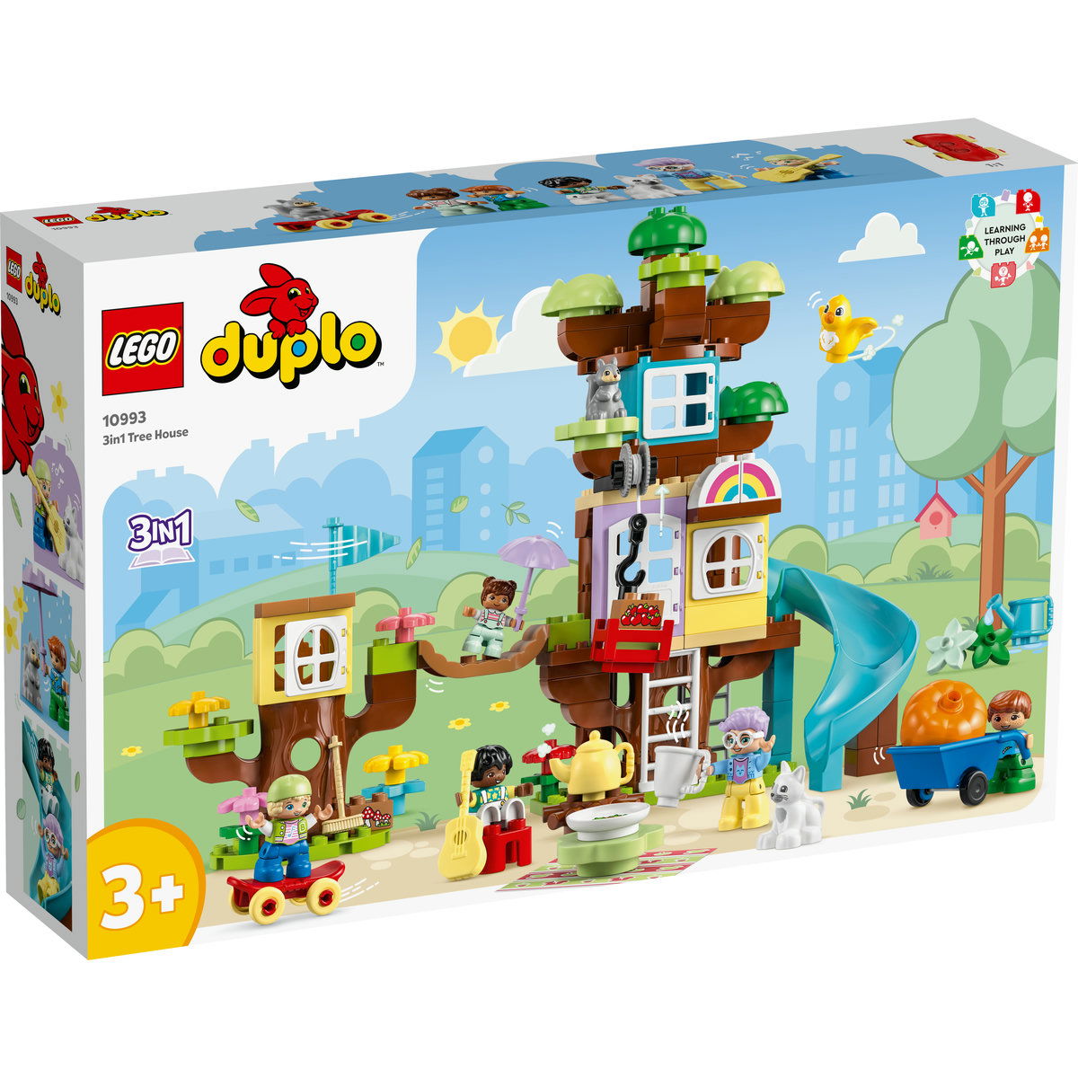 Jucarii copii si jocuri educative -  LEGO®  DUPLO - Casa din copac 3 in 1 (10993), 126 piese