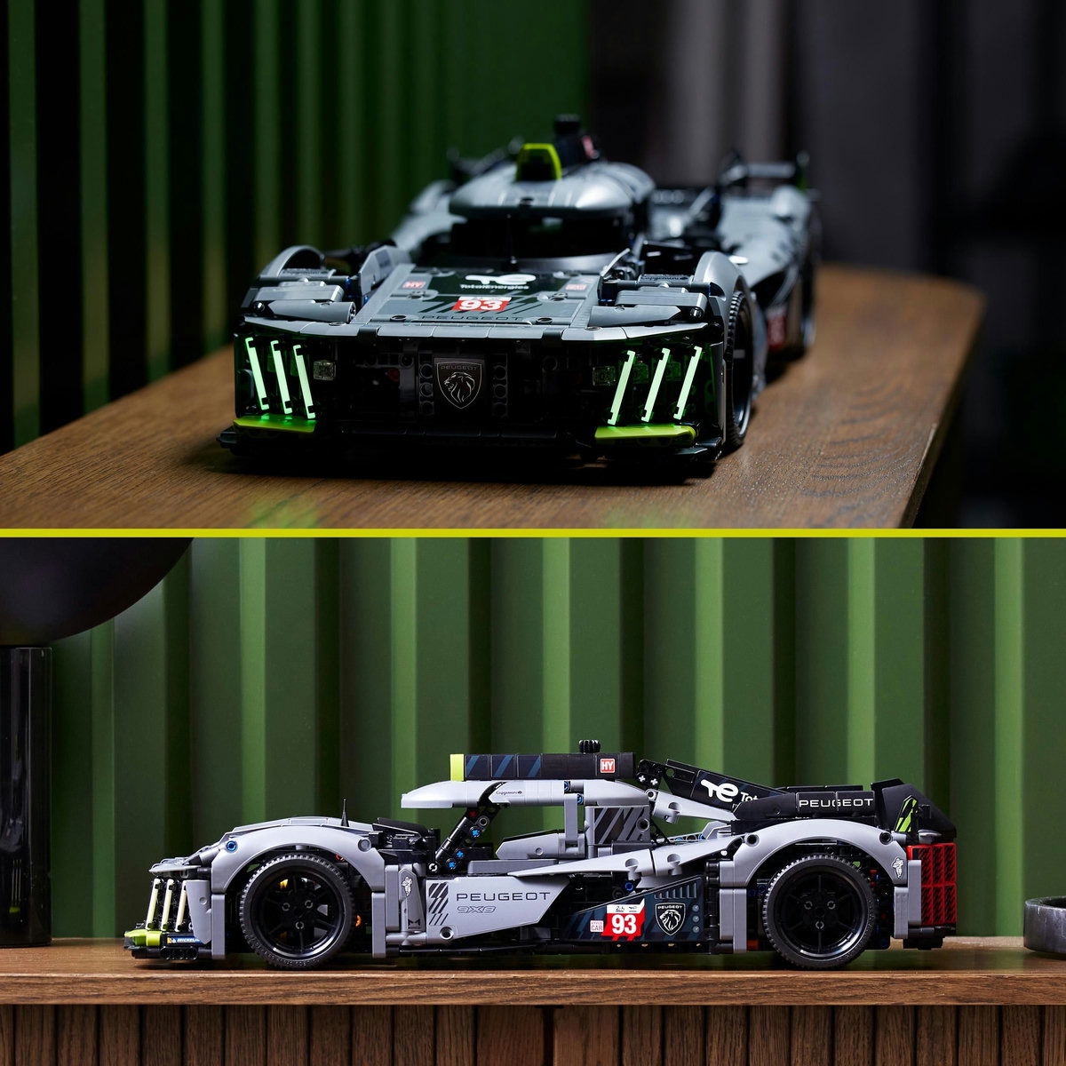  LEGO®  Technic - Peugeot 9x8 24H Le Mans Hybrid Hypercar (42156), 1775 piese [9]