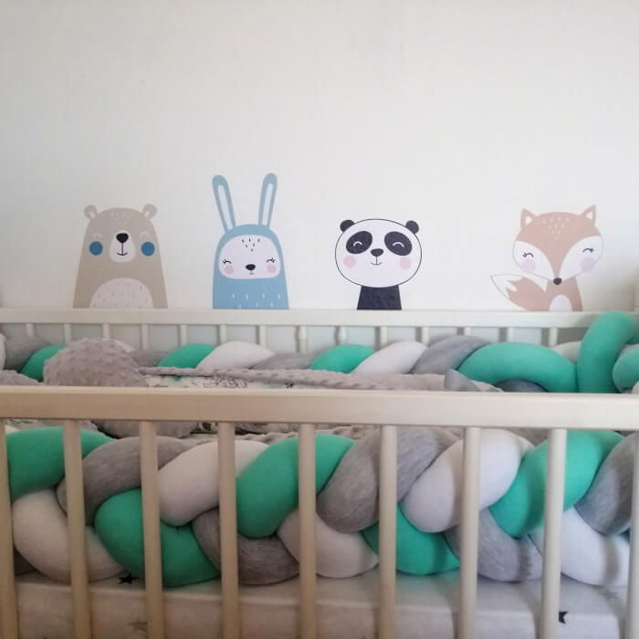 Animale - autocolante pentru camera copiilor, de la 19 la 28 cm [5]