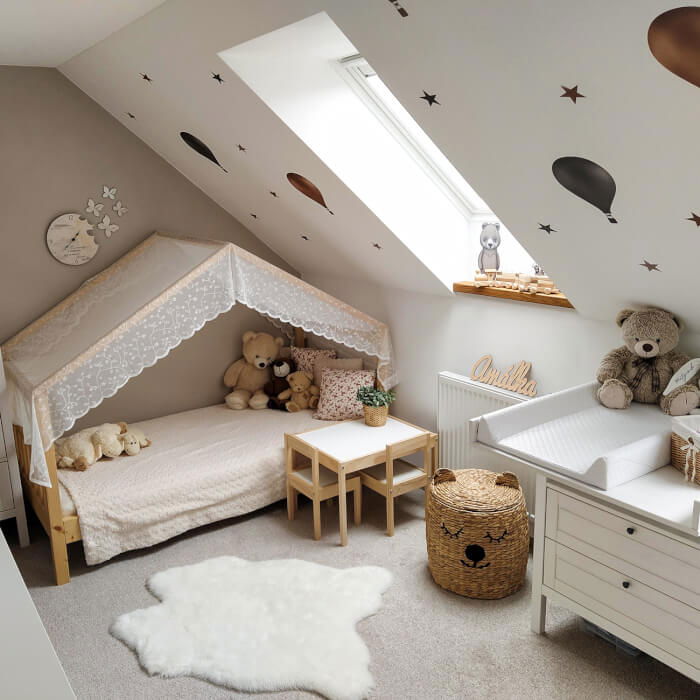 Animale din padure cu baloane in culori maro [3]