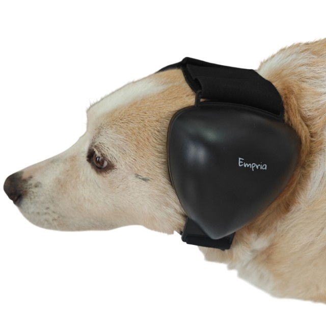 Antifoane protectie auz animale, dimensiune M, Negru [6]