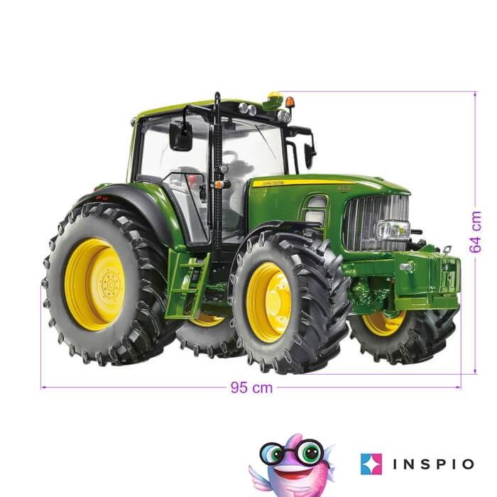 Autocolant pentru perete - Tractor,  Verde, Diverse dimensiuni [3]