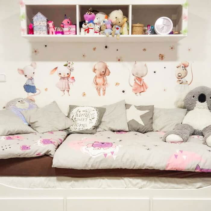 Autocolante pentru perete - Dansatori in acuarela [5]