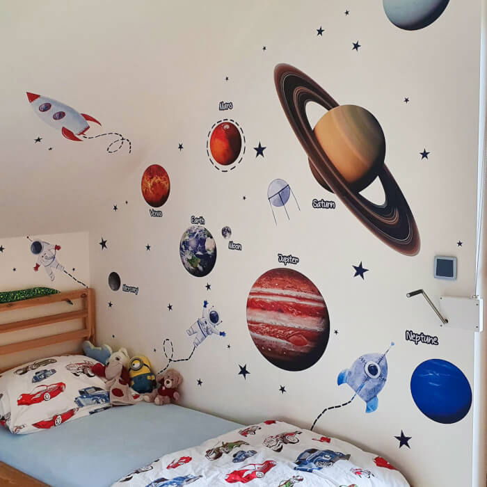 Autocolante pentru perete - Univers, N.1. [4]