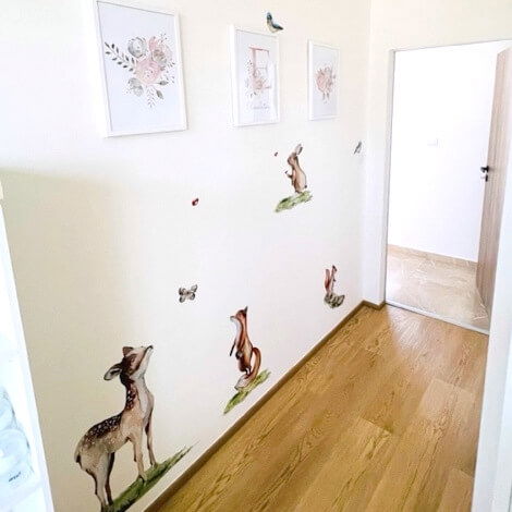 Autocolante pentru perete Woodland - Animale din padure, Diverse modele [3]