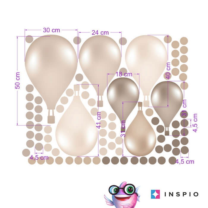 Baloane maro-crem in stil norvegian [2]