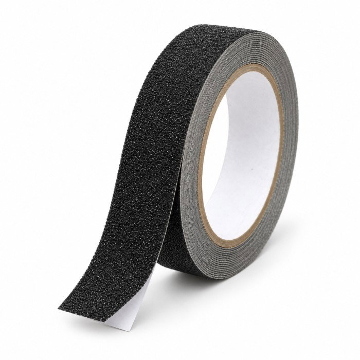 Banda antialunecare cu autoadeziv pentru trepte, rezistenta la apa, PVC,  500 cm lungime x 2.5 cm latime [2]