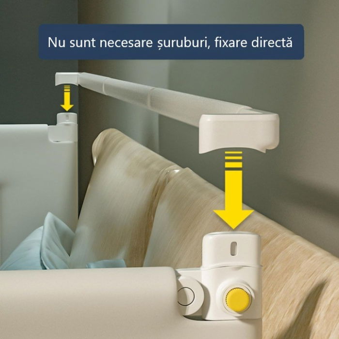 Bara stabilizatoare pentru set protectii pat Basic Empria, stabilizator metalic, Diverse dimensiuni [8]