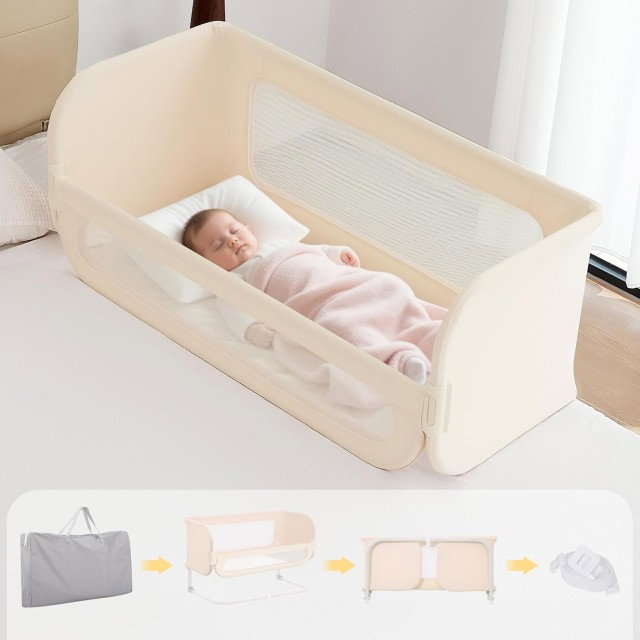 Patut co-sleeper Empria 2 in 1 atasabil portabil si bariera pat [24]