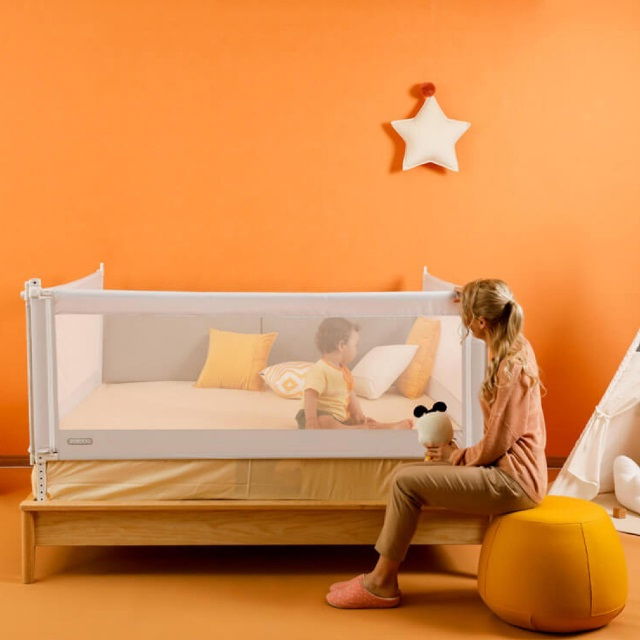 Bariera laterala pat, inaltime ajustabila 70-90 cm | Empria [4]