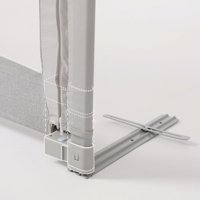 PRODUS RESIGILAT-Bariera protectie pat cu inaltime ajustabila, 75-98 cm, Diverse dimensiuni [9]