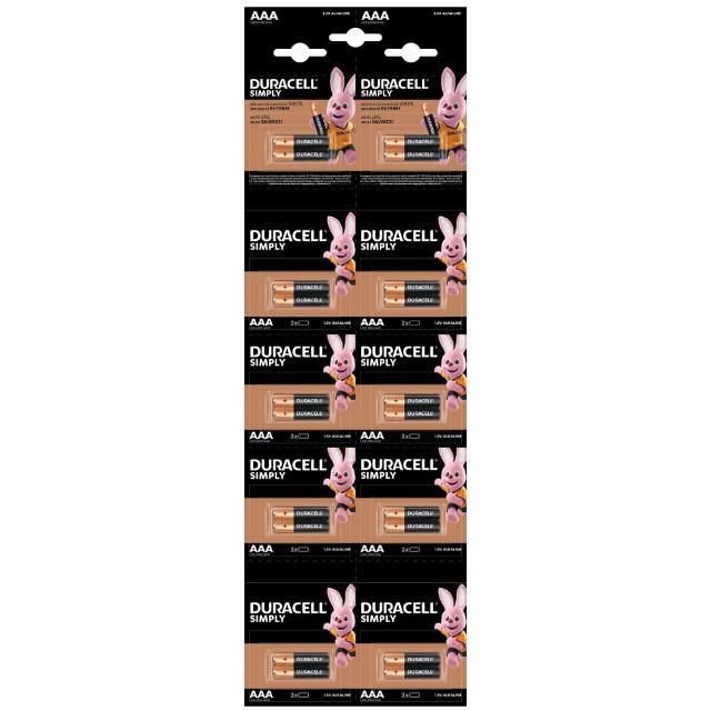 Baterii Duracell AAA LR03 Alkaline 1.5V – Blister 20 buc – Empria [2]