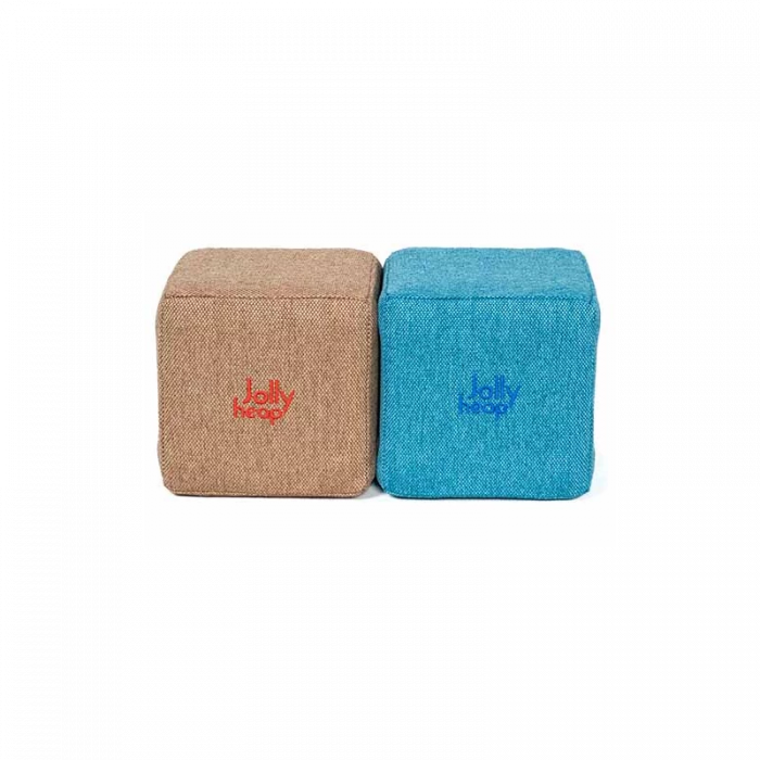 Blocuri JOY Magnetice de construit, JollyHeap, 150 cuburi, Bej-Bleu [2]