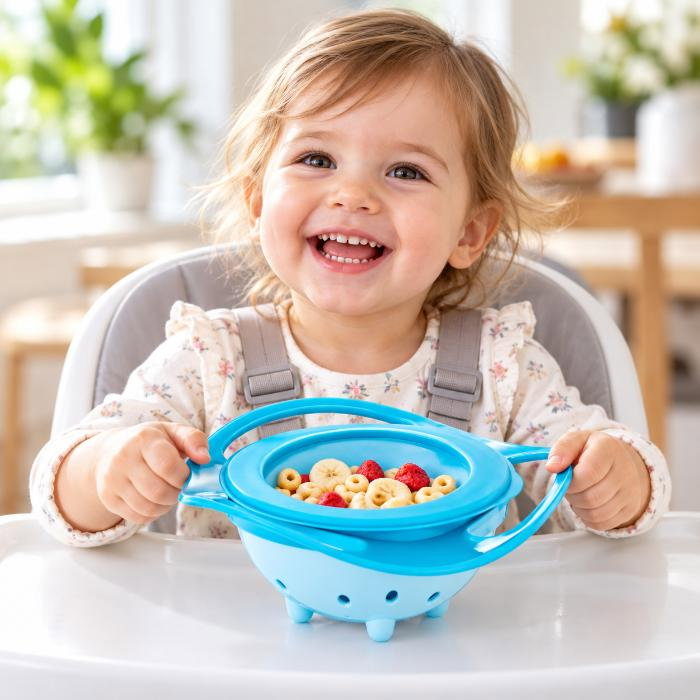 Bol multifunctional cu capac si rotire 360 grade Amazing Bowl [2]