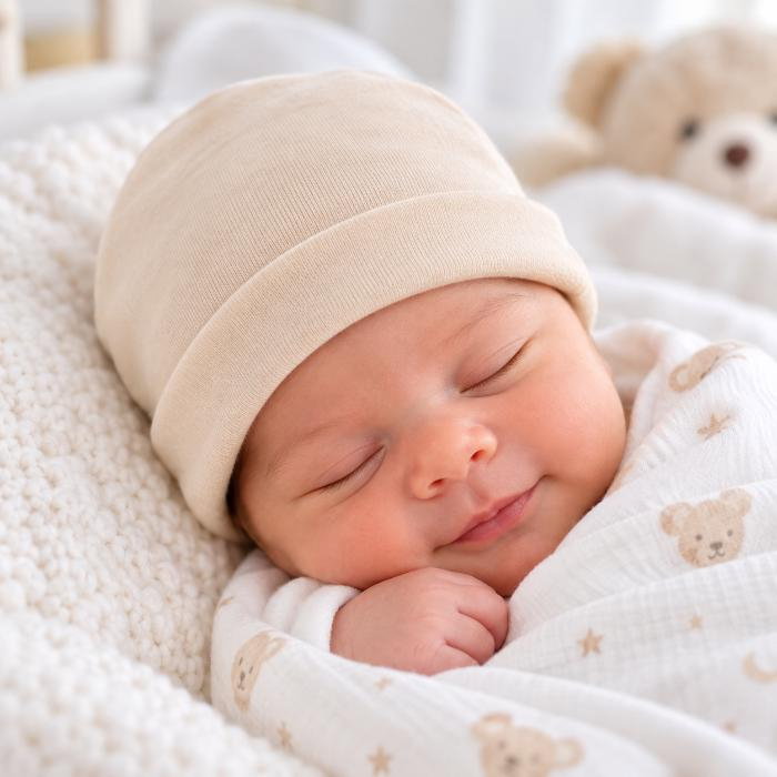 Caciulita pentru nou nascut Baby Hat, Diverse culori [1]