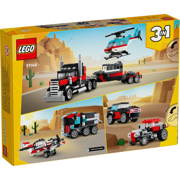 Camioneta cu platforma si elicopter [3]
