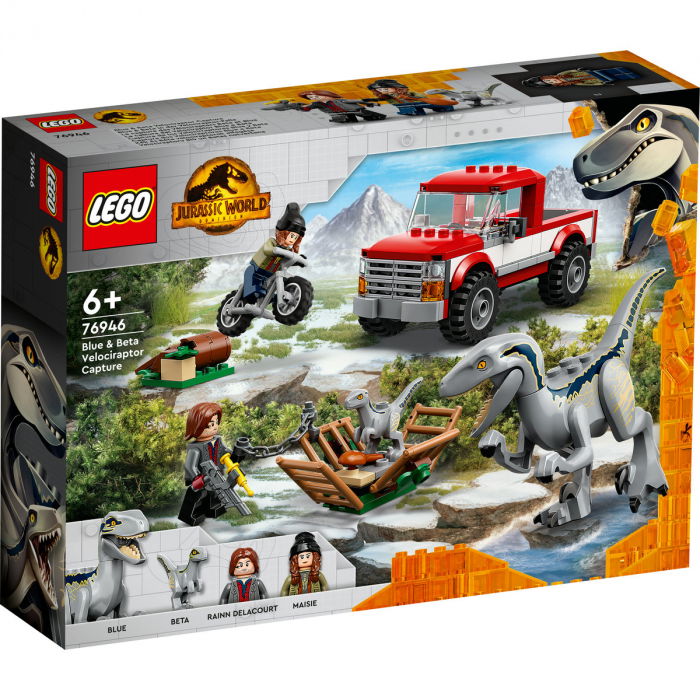 LEGO® Jurassic World - Capturarea Velociraptorilor Blue si Beta (76946), 181 piese [2]