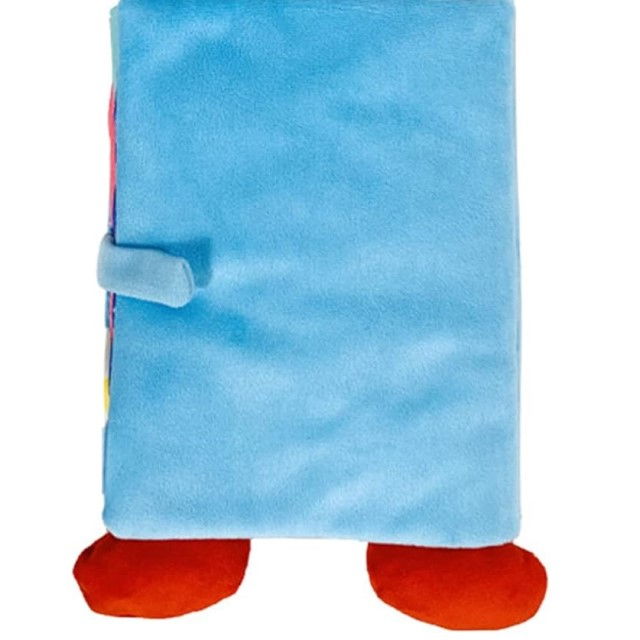 Carte senzoriala bebe, cu picioruse, educativa pentru bebelusi, 18.5 x 15 x 3 cm, Empria, Catel [8]