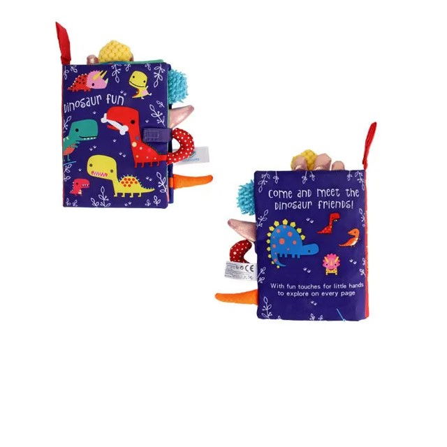 Cartea Senzoriala Empria pentru Bebelusi - O Calatorie Colorata in Lumea Descoperirilor, Dino [2]