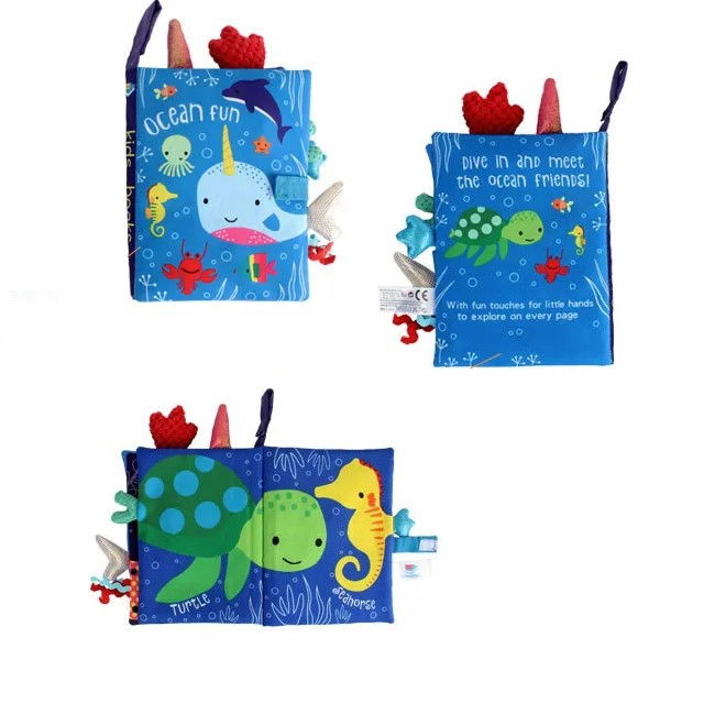 Cartea Senzoriala Empria pentru Bebelusi - O Calatorie Colorata in Lumea Descoperirilor, Ocean [3]